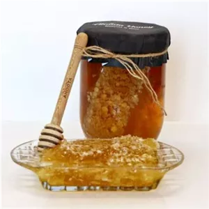 عسل بهارنارنج با ترکیب موم طبیعی ژینوش - - ارسال رایگان