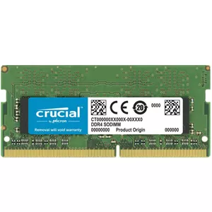 رم لپتاپ DDR4 Crucial مدل CT16 ظرفیت 16GB فرکانس 3200MHz تایمینگ CL22 نوع SO-DIMM اجرای سریع و پایدار و ارتقای عملکرد...