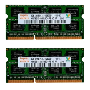 رم لپتاپ DDR3L، ظرفیت 16GB، هاینیکس PC3L-12800U فرکانس 1600MHz تایمینگ CL11 ولتاژ پایین و عمر طولانی