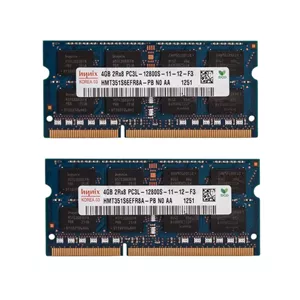رم لپ تاپ DDR3L دو کاناله 1600 مگاهرتز CL11 هاینیکس ظرفیت 4 گیگابایت بسته 2 عددی