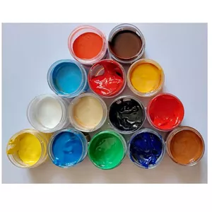 رنگ خمیری مجموعه 14رنگ 10گرمی