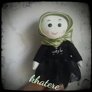 عروسک نبات خانم مناسب نذر حضرت رقیه(س) و پیاده روی اربعین