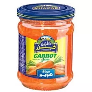 مربا هویج بزرگ گلچین خزر