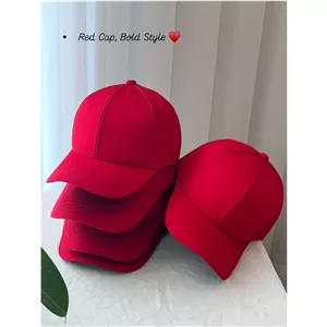 کلاه ترند ساده قرمز