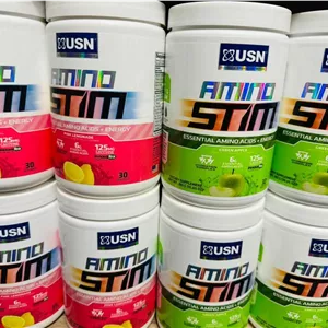 آمینو اسید پودری یو اس ان (USN) – مدل  usn Amino Energy– وزن 285 گرم 