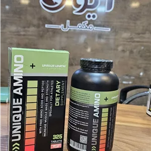 آمینو اسید 325 عددی یونیک (Amino Unique 325 Tabs)کمک به ریکاوری و رشد عضلات