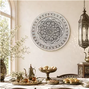 سینی قلم زنی مسی 40 طرح گل(گارانتی 120 ماهه) 