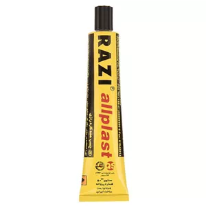 چسب مایع رازی مدل Allplast بسته دو عددی