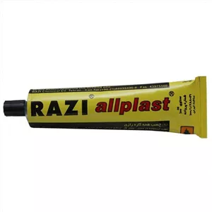چسب رازی مدل Allplast حجم 100 میلی لیتر