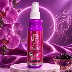 لوسیون محافظ حرارتی مو عصاره خاویار