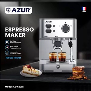 اسپرسو ساز آزور مدل AZ-629EM(هزینه ارسال پس کرایه و بعهده خریدار میباشد)