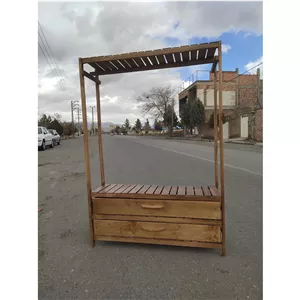 رگال چوبی دو کشو (پس کرایه) 