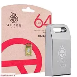 فلش 64گیگ برند کوئین تک QUEEN TECH مدل Unique گارانتی دارد