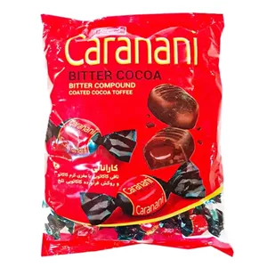 تافی مغز دار کاکائویی تلخ کارانانی شیرین عسل - 400 گرم