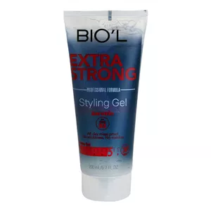 ژل مو بیول مدل EXTRA STRONG مناسب انواع مو حجم 200 میلی لیتر