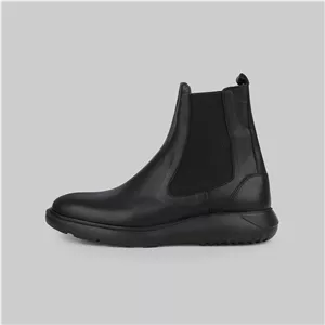 نیم بوت مردانه چرم مشهد مدل j6202-001 مدل 1