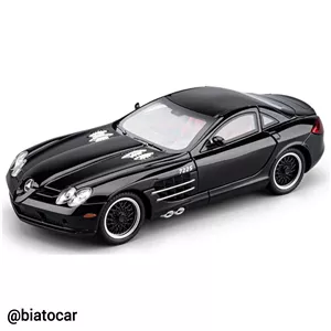 ماکت ماشین فلزی بنز اس ال ار مکلارن 1 24 metcedes benz slr mclaren