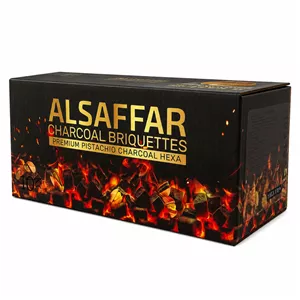ذغال السافر مدل نارگیل وزن 10 کیلوگرم مدل 1