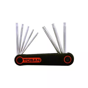 مجموعه 8 عددی آچار آلن ستارهای توسن مدل T728-N940