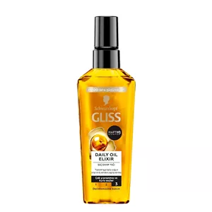 روغن مو گلیس مدل DAILY OIL ELIXIR حاوی روغن آرگان مناسب موهای آسیب دیده و خشک حجم 75 میلی لیتر