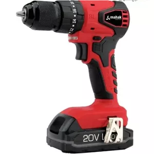 دریل شارژی چکشی محک براشلس لیتیوم 20 ولت مدل BCD-2010 LI (کد 1)