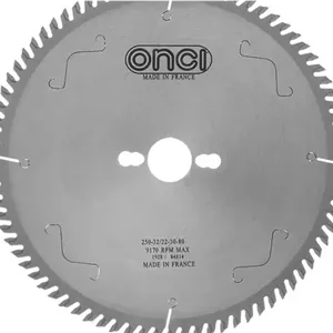 تیغ اره الماسه MDF انسی 250x80 زاویه تند مدل LHS066086-1 (کد 1)