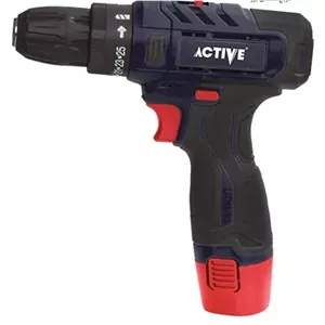 دریل شارژی اکتیو لیتیوم 12 ولت مدل AC-3232 (کد 1)