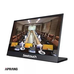 مانیتور کنفرانس تاشو رومیزی سی تاچ مدل MC99 سایز 15.8 اینچ(لطفا با هماهنگی خرید بفرمایید)