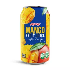 خرید نوشیدنی میوهای با طعم انبه آر پی جی 330 میلی لیتریRPG Mango Fruit Juice
