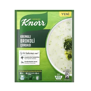 خرید سوپ نیمه آماده با طعم بروکلی و خامه کنور 70 گرمیKnorr Cream Broccoli Soup