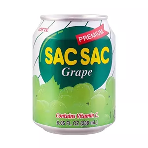 خرید نوشیدنی با پوره میوه طعم انگور سک سک 238 میلی لیتریSac Sac Grape
