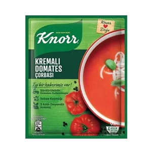 خرید سوپ نیمه آماده با طعم گوجه و خامه کنور 69 گرمیKnorr Cream Tomato Soup