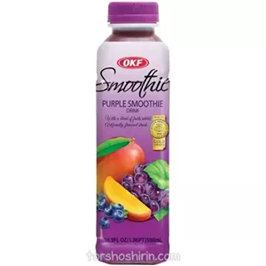 خرید اسموتی بنفش هلو و انگور قرمز او کی اف 500 میلی لیتریOKF Purple Smoothie