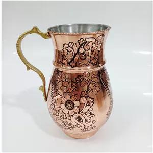 پارچ مسی الماس تراش نانو شده با کیفیت و مناسب پذیرایی