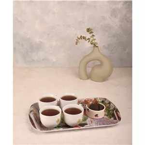 سینی دسته دار مهروز مدل A-1003 نقاش سایز 2539 سانتی متر ارسال پس کرایه 