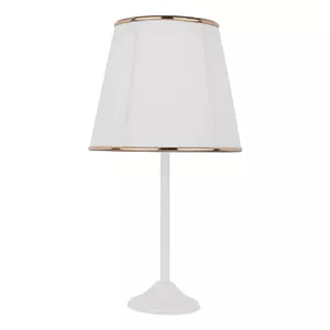 آباژور رومیزی نورهام مدل NHM-WHITESILVERY-15
