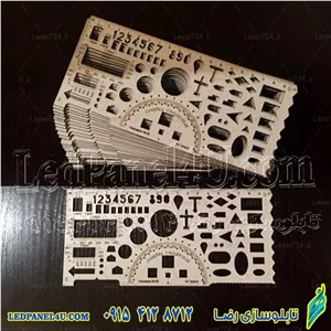 خط کش چوبی مناسب روز دانش آموز،جشن شکوفه ها، الفبا، قرآن و هدیه دانش آموزی پیش دبستانی کد 16968 (اقساطی) wo