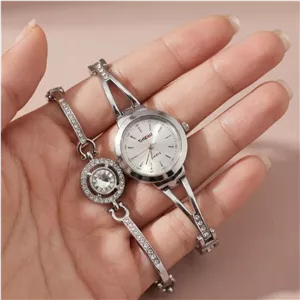 ساعت زنانه ست دستبندی برند TIME4U کد2955