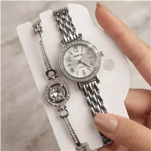 ساعت زنانه ست دستبندی برند TIME4U کد2959