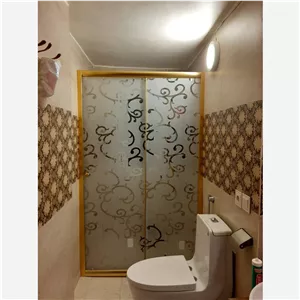 حمام شیشه درب حمام کابین دوش 
