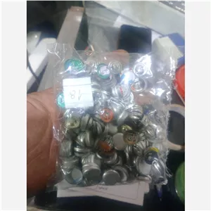پولک دکمه پارچه ای سایز 18 بسته 100عددی