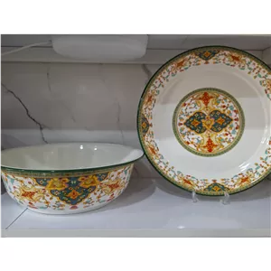 لگن سینی لعابی وارداتی بابهترین کیفیت سایز 35