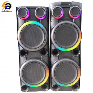 اسپیکر ایستاده دوقلو میکرولب مدل DJ-X420 پس کرایه