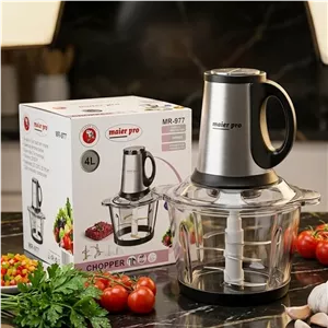 خردکن مایر حجم 3.8 لیتر مدل 977 سفید 4 تیغه
