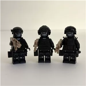 لگو مینیفیگور گوست (Ghost) مدل اسکلتی مشکی 