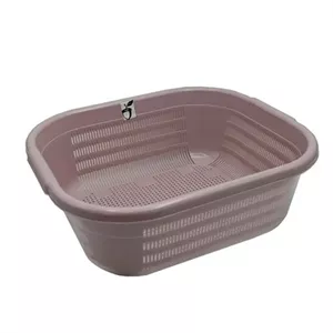 آبکش و لگن مدل بلوط کد YPB-T40-37x32٫5CM مجموعه 2 عددی (کد:10)