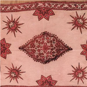 رومیزی سنتی قلمکار طرح خورشید