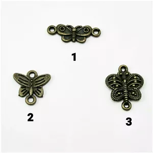 خرجکار بین کار دستبند طرح پروانه برنزی(خرازی)