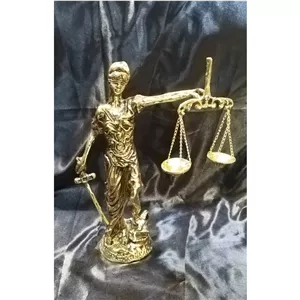 مجسمه عدالت برنز کد1015019