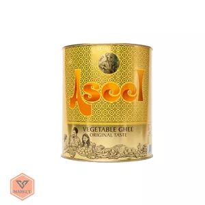 روغن گیاهی نیمهجامد اصیل - طعم اورجینال در قوطی فلزی طلایی 4 کلویی